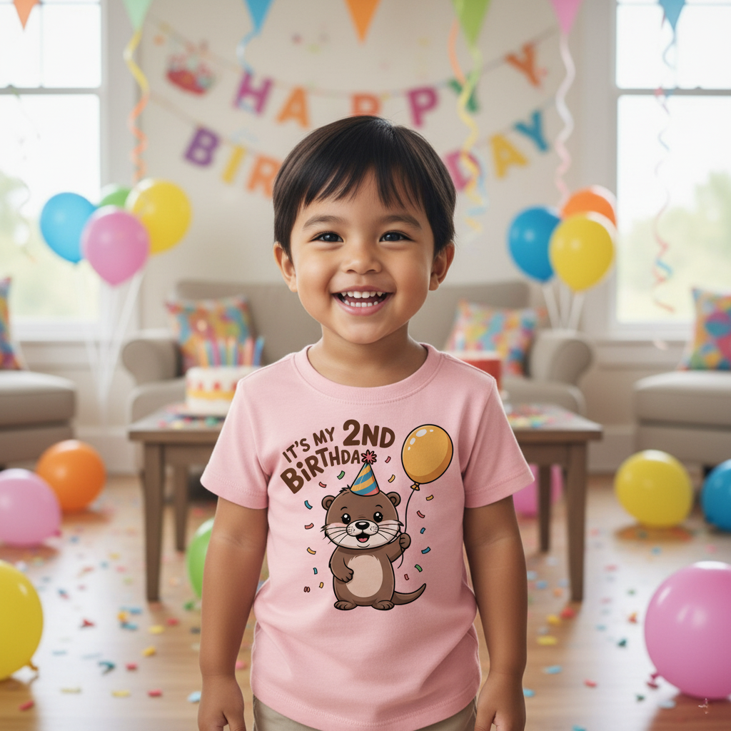 Roohsha original : Kids Birthday TEE