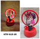 Roohsha: Beautiful Couple Lighting Showpiece With Flower