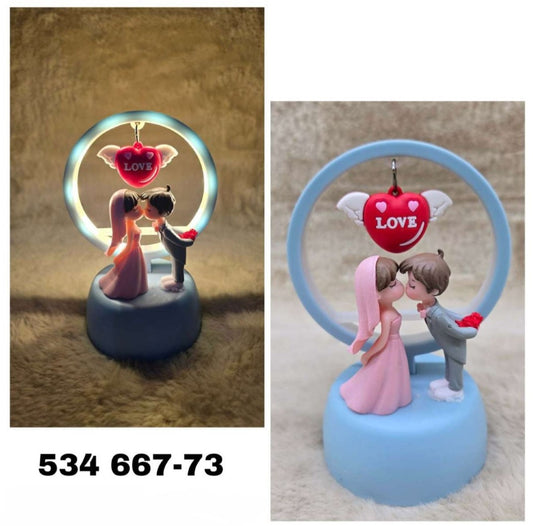 Roohsha: Beautiful Couple Lighting Showpiece