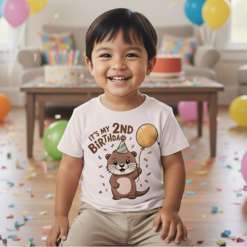 Roohsha original : Kids Birthday TEE