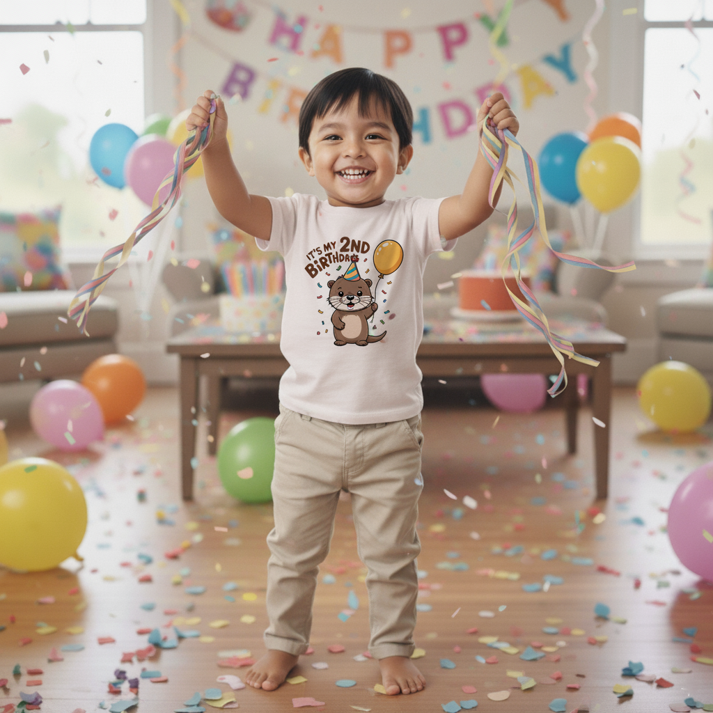 Roohsha original : Kids Birthday TEE