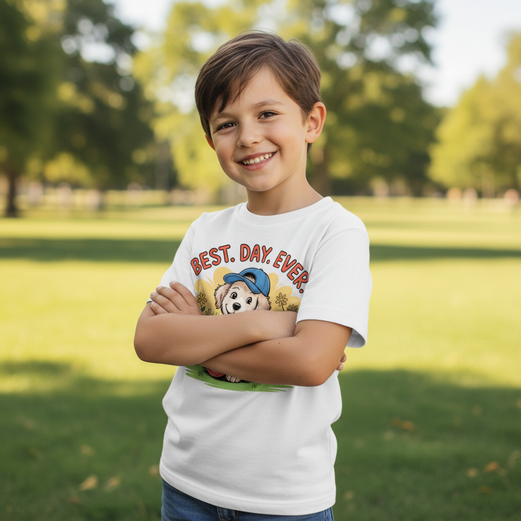 Roohsha original : Kids Dog TEE