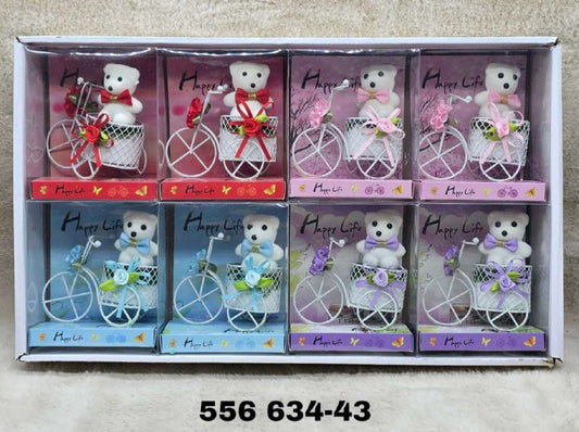 Roohsha : Teddy Bear With Rikshaw Gift Pack