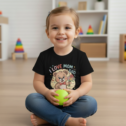 Roohsha original : Kids Love TEE : Baby Pink